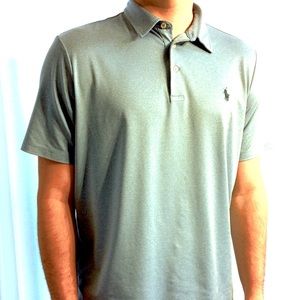 Polo by RL - Blue Heather Performance Series